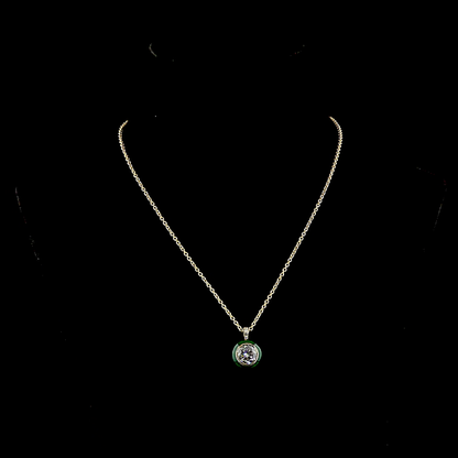 3.11 CTTW Round Lab Grown Diamond Special Necklace Pendant (F Color and VS1 Clarity)