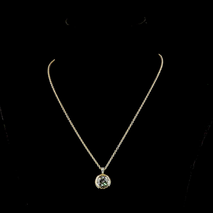 3.11 CTTW Round Lab Diamond Special Necklace Pendant (F Color and VS1 Clarity)