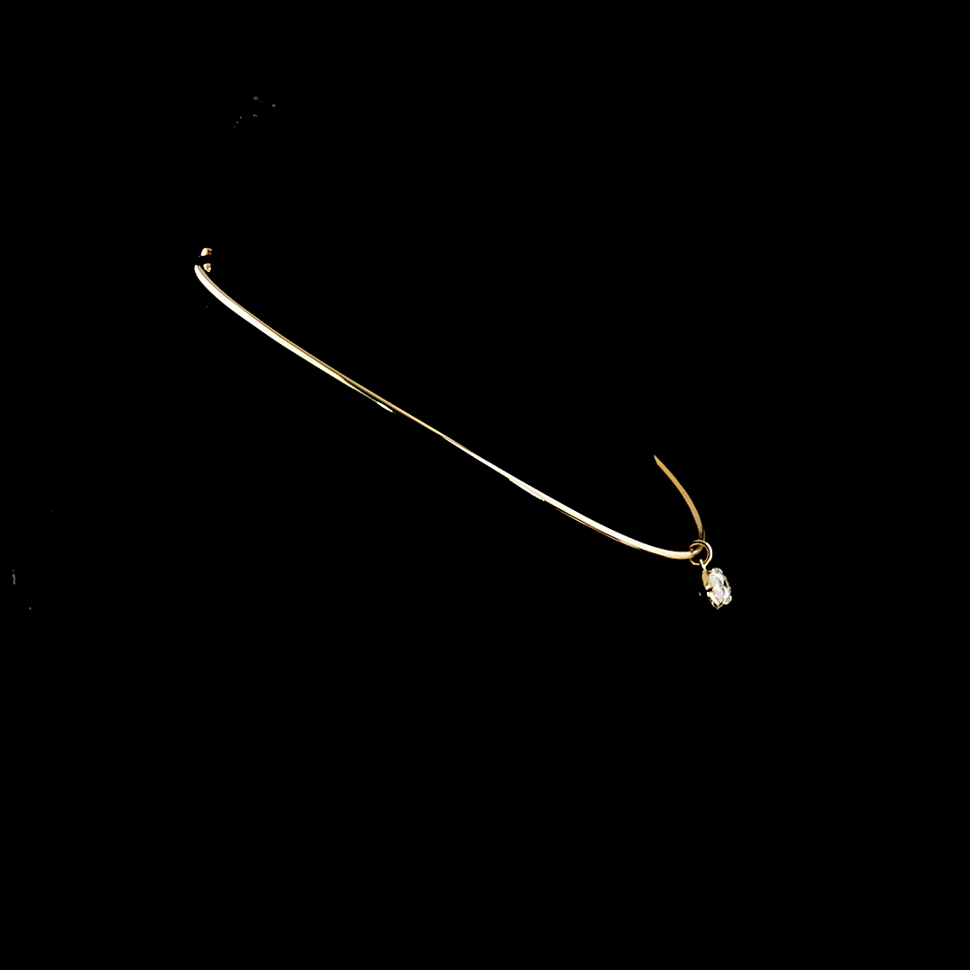 3.13 CT MO Lab Grown Diamond Solitaire Necklace Pendant 15" (F Color and VS1 Clarity)