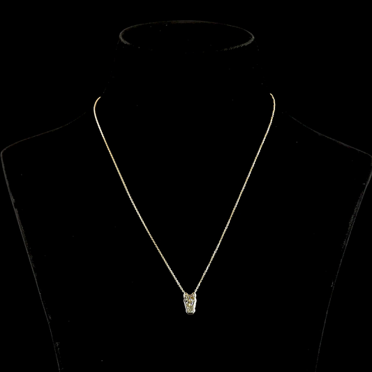 1.50 CT Horse Lab Grown Diamond Solitaire Necklace Pendant 18" (E Color and VS1 Clarity)