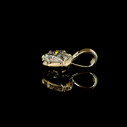 2.05 CT Marquise Lab Grown Diamond Solitaire Necklace Pendant (E Color and VS1 Clarity)