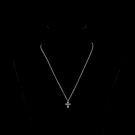 0.38 CTTW KITE Natural Diamond Special Necklace Pendant (F Color and VS2 Clarity)