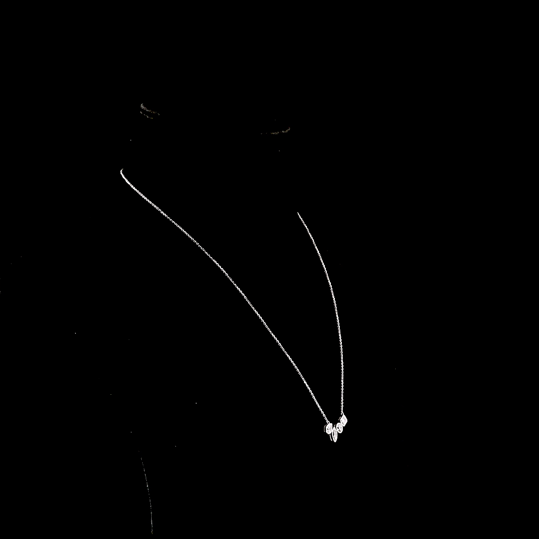 1.16 CTTW MIX Lab Grown Diamond Special Necklace Pendant 18" (E Color and VS1 Clarity)