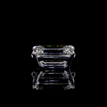 1.52 CT Emerald Lab Grown Diamond Solitaire Necklace Pendant (E Color and VVS2 Clarity)