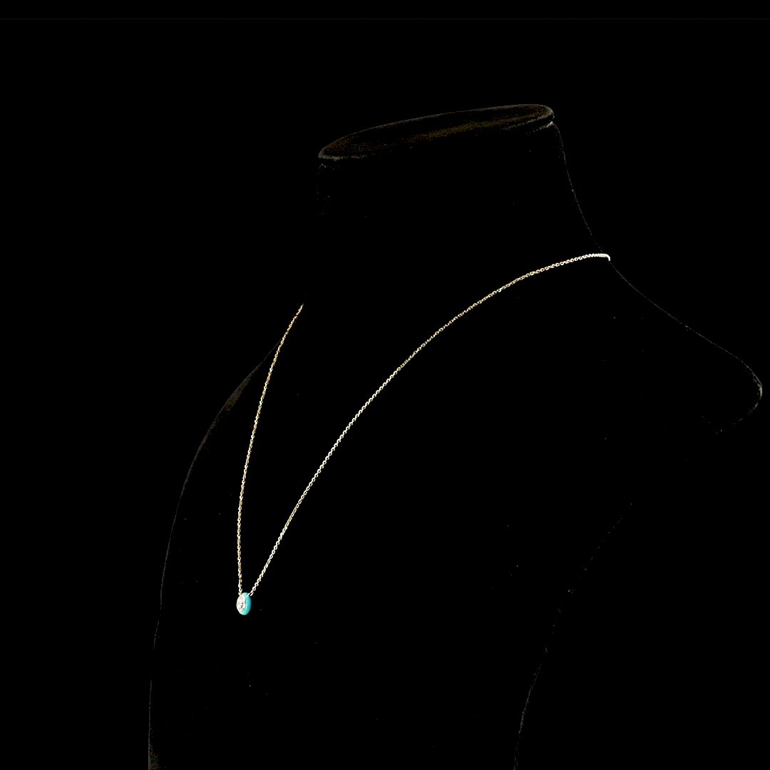 0.35 CT Round Lab Grown Diamond Solitaire Necklace Pendant 20" (F Color and VS1 Clarity)