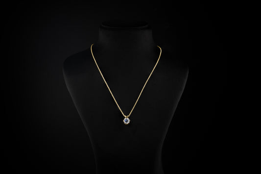 1.54 CT Old European Brilliant Lab Diamond Solitaire Necklace Pendant (D Color and VVS2 Clarity)