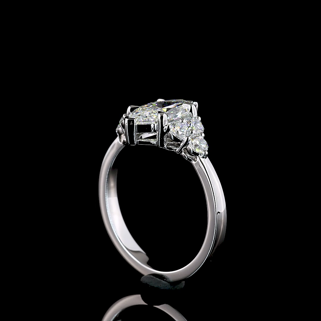 1.99 CTTW Marquise Lab Grown Diamond Special Ring Sz. 6.5 (F Color and VS1 Clarity)