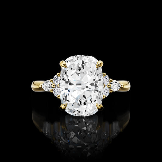 0.25 CTTW Round Lab Grown Diamond Special Ring Sz. 6