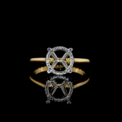 2.60 CTTW Round Lab Grown Diamond Hidden Halo Ring Sz. 5.5 (E Color and VVS2 Clarity)