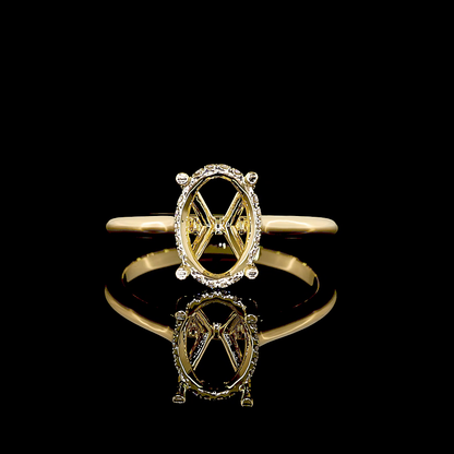 2.04 CTTW Round Lab Grown Diamond Hidden Halo Ring Sz. 6 (E Color and VS2 Clarity)