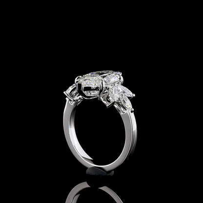 4.91 CTTW Marquise Lab Grown Diamond Special Ring Sz. 6.5 (F Color and VVS2 Clarity)