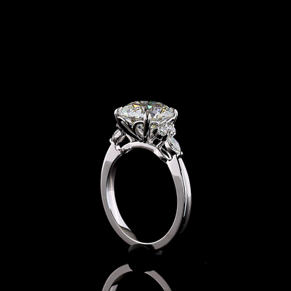 3.58 CTTW Round Lab Grown Diamond Special Ring Sz. 6 (F Color and VS1 Clarity)