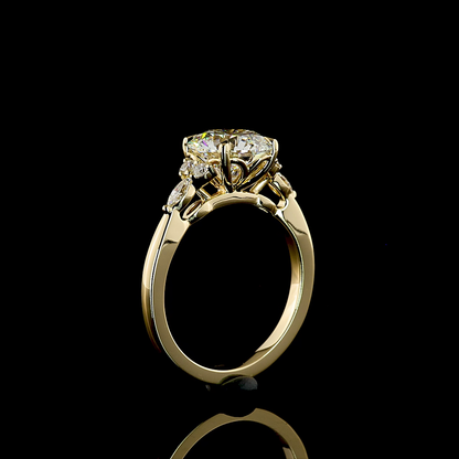 2.76 CTTW Round Lab Grown Diamond Special Ring Sz. 7 (F Color and VS1 Clarity)