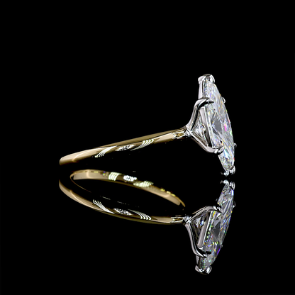 2.60 CT Marquise Lab Grown Diamond Solitaire Ring Sz. 7 (E Color and VVS2 Clarity)