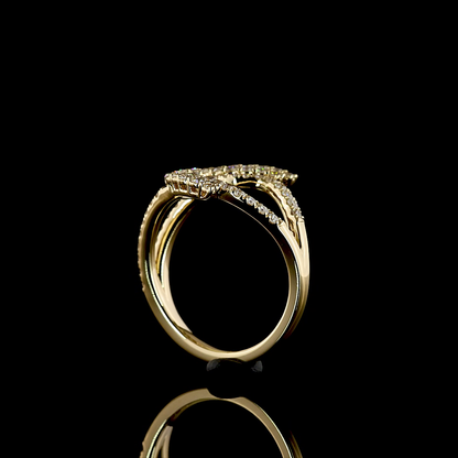 0.85 CTTW Round Lab Grown Diamond Special Ring Sz. 6.5 (E Color and VS1 Clarity)