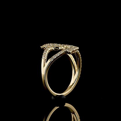 0.85 CTTW Round Lab Grown Diamond Special Ring Sz. 6.5 (E Color and VS1 Clarity)