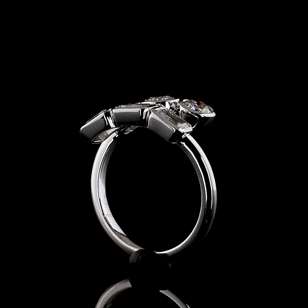 1.81 CTTW Round Lab Grown Diamond Special Ring Sz. 6.5 (E Color and VS1 Clarity)