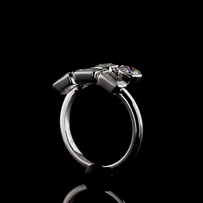 1.81 CTTW Round Lab Grown Diamond Special Ring Sz. 6.5 (E Color and VS1 Clarity)