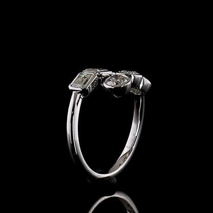 1.81 CTTW Round Lab Grown Diamond Special Ring Sz. 6.5 (E Color and VS1 Clarity)