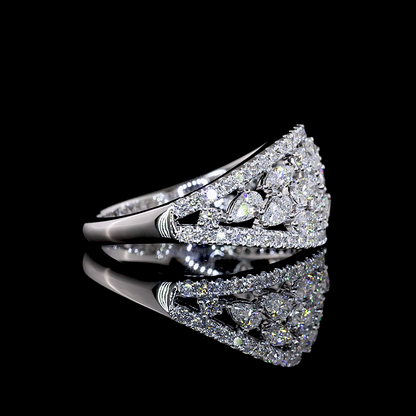 1.12 CTTW MIX Lab Grown Diamond Special Ring Sz. 6.5 (E Color and VS1 Clarity)
