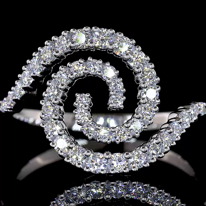 0.50 CTTW Round Lab Grown Diamond Special Ring Sz. 6.5 (E Color and VS1 Clarity)