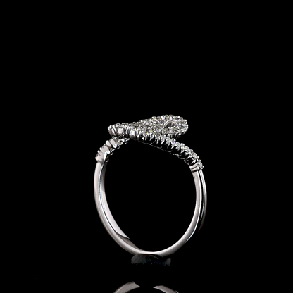 0.50 CTTW Round Lab Grown Diamond Special Ring Sz. 6.5 (E Color and VS1 Clarity)
