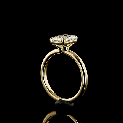 2.07 CT Radiant Lab Grown Diamond Solitaire Ring Sz. 6.5 (E Color and VVS2 Clarity)