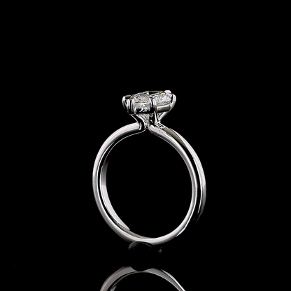 1.56 CT Marquise Lab Grown Diamond Solitaire Ring Sz. 6.5 (E Color and VVS2 Clarity)