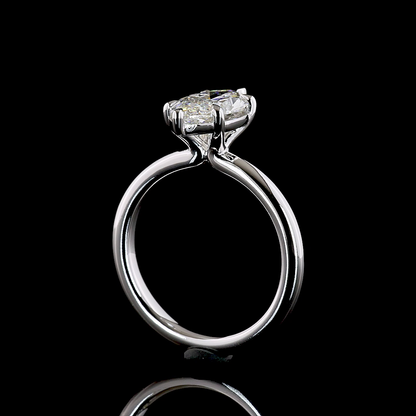 2.07 CT Marquise Lab Grown Diamond Solitaire Ring Sz. 6.5 (E Color and VVS2 Clarity)