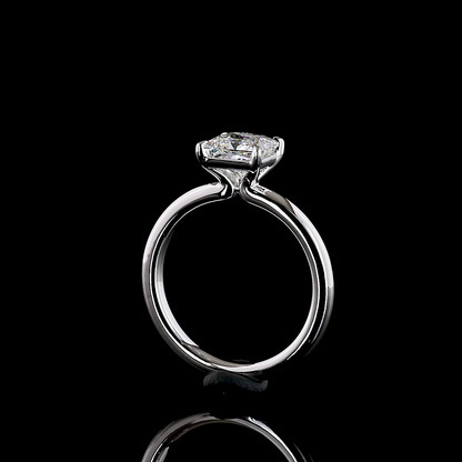 1.52 CT Princess Lab Grown Diamond Solitaire Ring Sz. 6.5 (E Color and VVS1 Clarity)