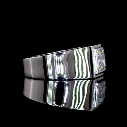 1.55 CT Princess Lab Grown Diamond Solitaire Ring Sz. 7.5 (D Color and VVS2 Clarity)