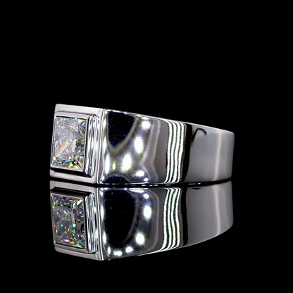 1.55 CT Princess Lab Grown Diamond Solitaire Ring Sz. 7.5 (D Color and VVS2 Clarity)