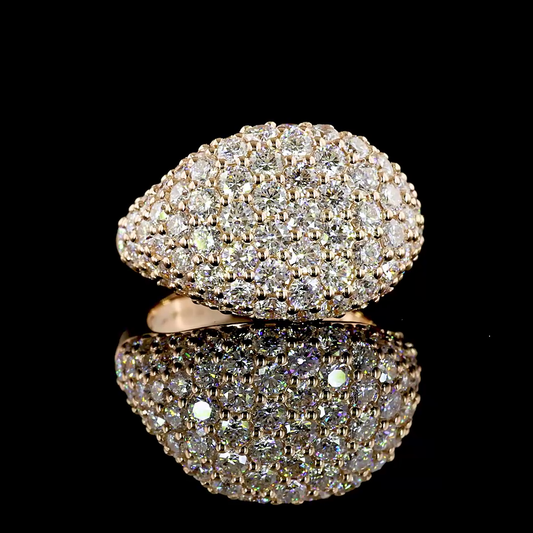 2.26 CTTW Round Lab Grown Diamond Special Ring Sz. 3 (F Color and VS1 Clarity)