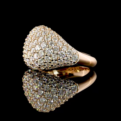 2.26 CTTW Round Lab Grown Diamond Special Ring Sz. 3 (F Color and VS1 Clarity)