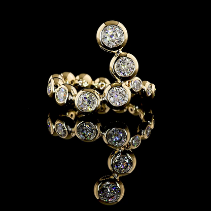 1.68 CTTW Round Lab Grown Diamond Special Ring Sz. 6.5 (F Color and VS1 Clarity)
