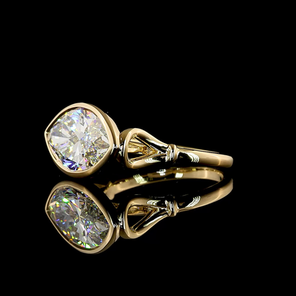 5.17 CT Marquise Lab Grown Diamond Solitaire Ring Sz. 6.5 (F Color and VS1 Clarity)