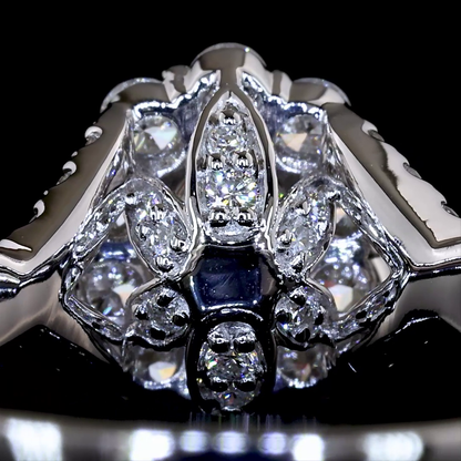 1.01 CTTW Oval Lab Grown Diamond Special Ring Sz. 5.75 (F Color and VS1 Clarity)