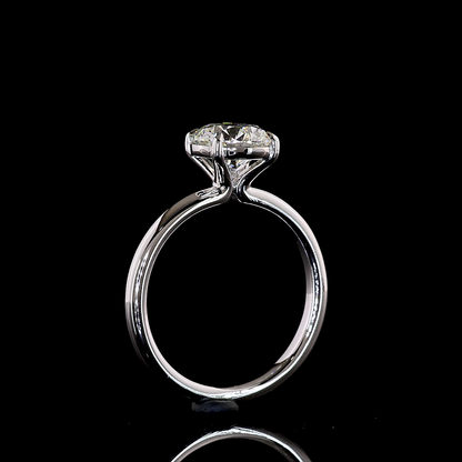 2.60 CT Round Lab Grown Diamond Solitaire Ring Sz. 6.5 (E Color and VVS2 Clarity)