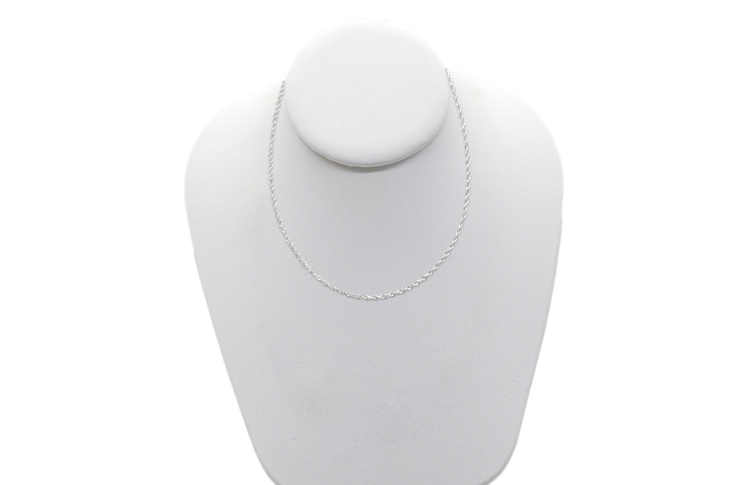 2mm Solid Gold Diamond Cut Rope Necklace Solid Gold Rope Chains