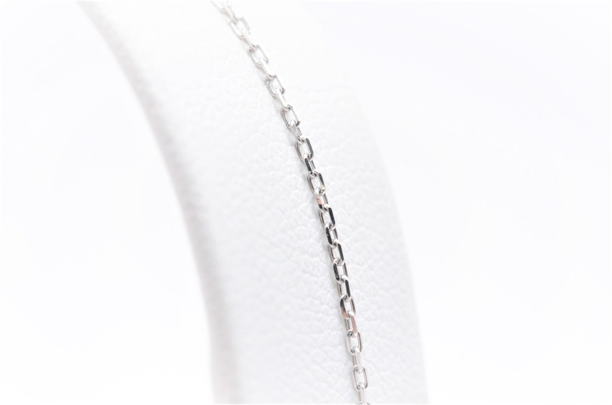 0.15 CTTW Diamond and Sapphire Evil Eye Bracelet in 14K White Gold, Adjustable 7.5" Specialty Bracelets